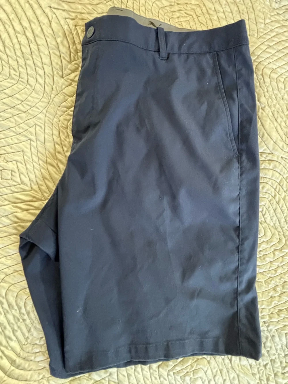 Puma Golf Performance Fit Flexible Flat Front Navy Golf Shorts